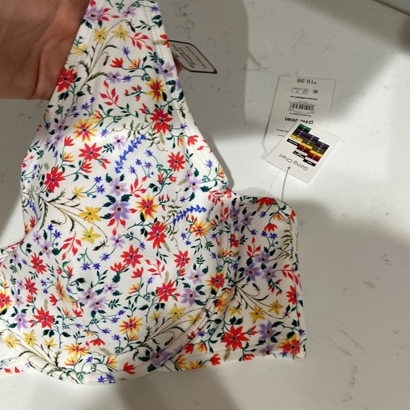 3x 24w-26w beautiful floral bikini ❤️🔥 NWT time and tru - Picture 4 of 15